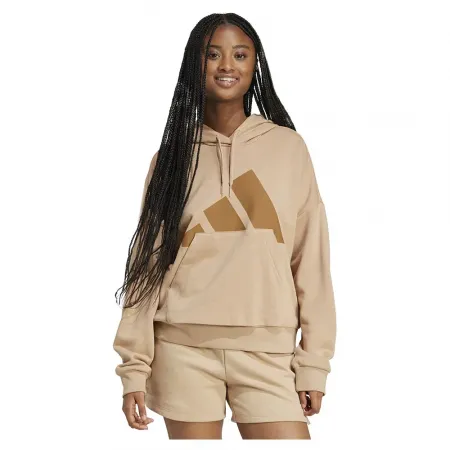 아디다스 에센셜 Big Logo French Terry Loose 후드티 142156535