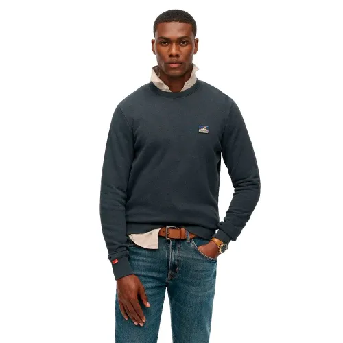 슈퍼드라이 Great Outdoors Emb Relaxed Fit 스웨터 142160005