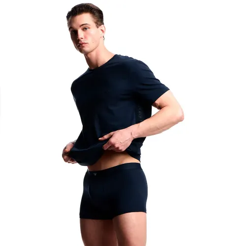 엠프리오 아르마니 Basic Elastic 반팔 티셔츠 142165146