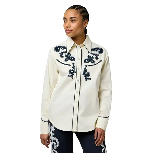 랭글러 Applique Regular Fit 긴팔 셔츠 142166820