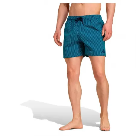 아디다스 Seersucker Stripy 5in 수영 반바지 142170972
