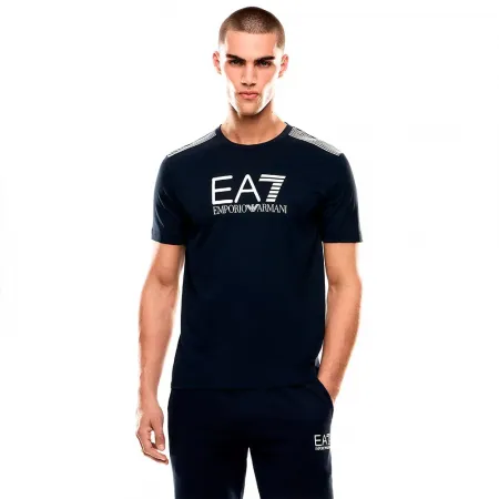 엠프리오 아르마니 Train 7 Lines 반팔 티셔츠 142172941