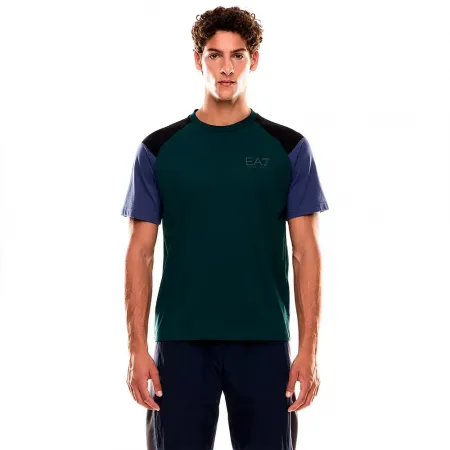 엠프리오 아르마니 Train Athletic Colour Block 2 반팔 티셔츠 142173079