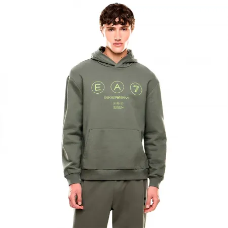 엠프리오 아르마니 Train Logo Series Coft Writings 후드티 142173903