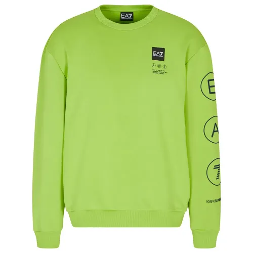 엠프리오 아르마니 Train Logo Series Coft Writings 스웨터 142173955