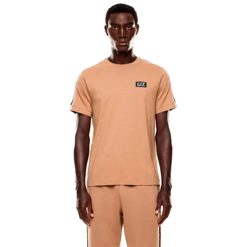 엠프리오 아르마니 Train Logo Series Tape Co 반팔 티셔츠 142174252