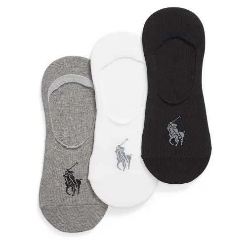 RALPH LAUREN ACCESORIOS Liner 보이지 않는 양말 3 켤레 142244122