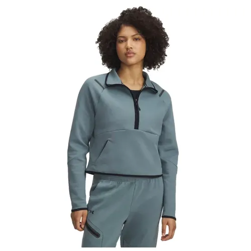 언더아머 Unstoppable 플리스 하프 지퍼 스웨터 142266841