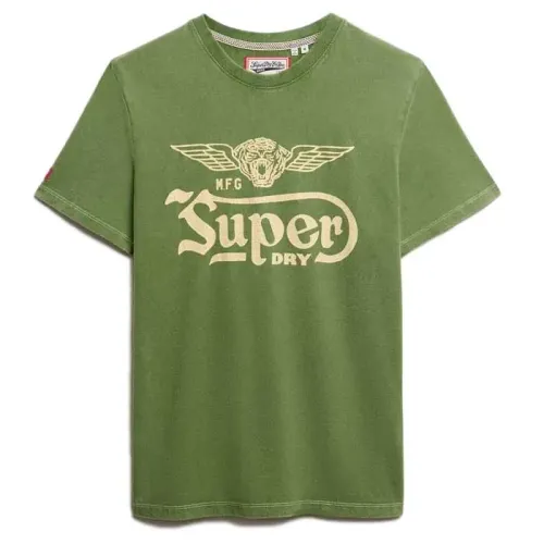 슈퍼드라이 Auto Logo Relaxed Fit 반팔 티셔츠 142283404