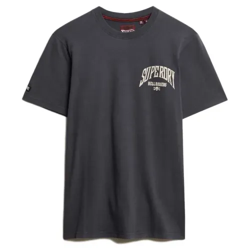 슈퍼드라이 Biker Rock Relaxed Fit 반팔 티셔츠 142283409