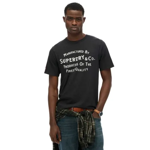 슈퍼드라이 Copper Label Relaxed Fit 반팔 티셔츠 142283466