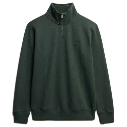 슈퍼드라이 에센셜 Logo Henley 스웨터 142283509