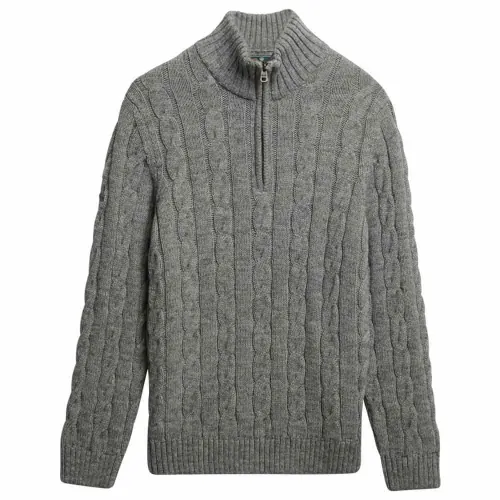 슈퍼드라이 Jacob 하프 지퍼 스웨터 142283660