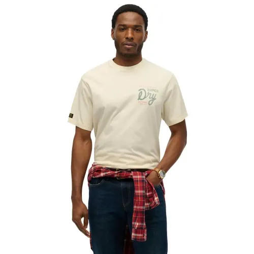 슈퍼드라이 Tap Room Oversize 반팔 티셔츠 142283838