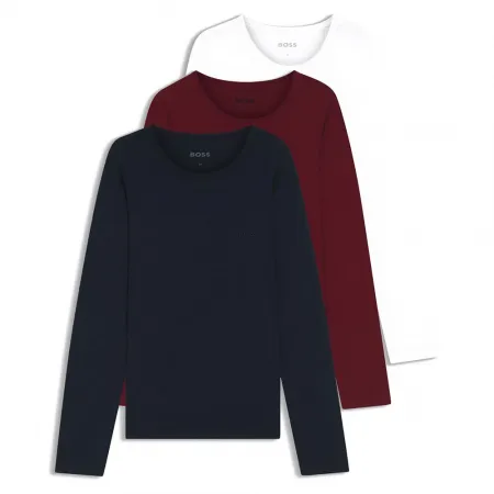 보스 Classic 10243514 01 긴팔 이너웨어 3 팩 142330340