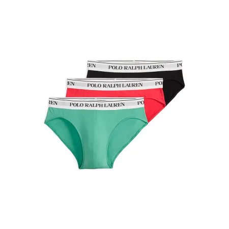 RALPH LAUREN ACCESORIOS 714840543 삼각팬티 3 팩 142344848