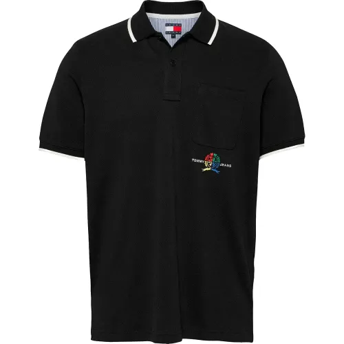 타미힐피거 DM0DM20921 반팔 폴로 셔츠 142358753