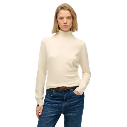 슈퍼드라이 Classic 하이넥 스웨터 142369334