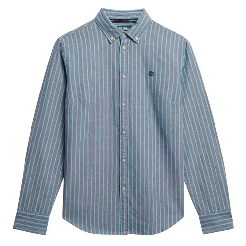 슈퍼드라이 Slim Oxford Bd 긴팔 셔츠 142369549