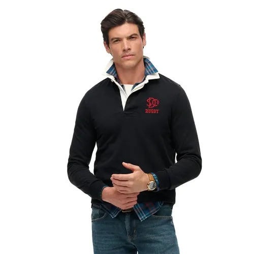 슈퍼드라이 빈티지 Athletic Rugby 긴 소매 폴로 142369621