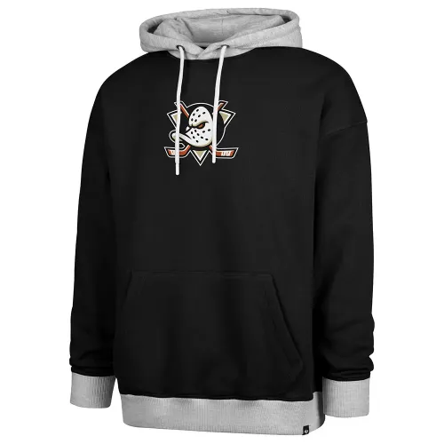 47 NHL Anaheim Ducks Patch Drop Shoulder 후드티 142371810