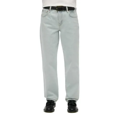 슈퍼드라이 Mid Rise Straight Leg 청바지 142380906