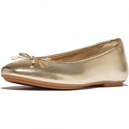 핏플랍 Delicato Bow Soft Metallic 플랫슈즈 142392524
