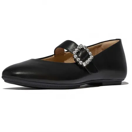 핏플랍 Delicato Crystal Buckle Leather 메리 제인 142392525