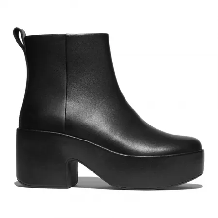 핏플랍 Platfforms Leather 힐 부츠 142392567