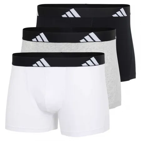 아디다스 UNDERWEAR Active Flex Cotton 복서 브리프 3 팩 142418010