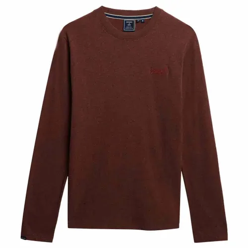 슈퍼드라이 빈티지 Logo Emb 긴팔 티셔츠 142419059