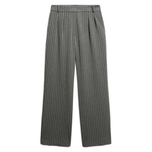 슈퍼드라이 Pinstripe 바지 142447018