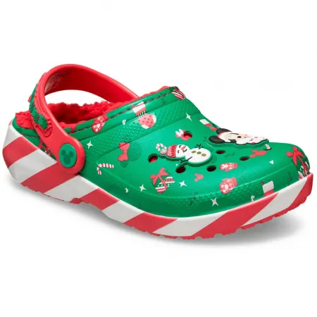 크록스 Mickey Xmas Lined Classic 샌들 142487192