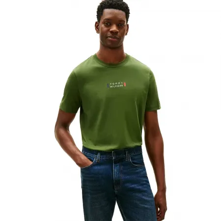 타미힐피거 Brand Love Small Center 반팔 티셔츠 142503755