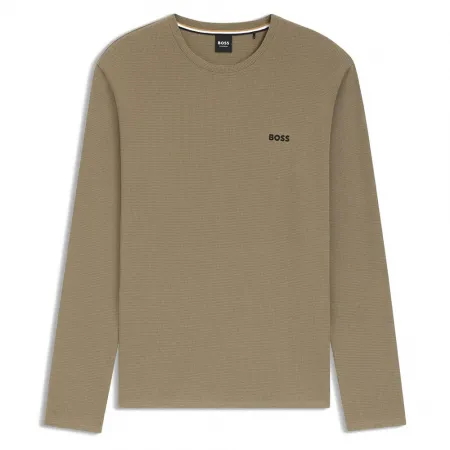 보스 Waffle 10269584 긴팔 파자마 티셔츠 142504636