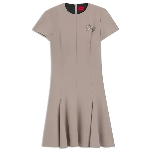 휴고 보스 Kejuli 10218228 반팔 짧은 원피스 142530152