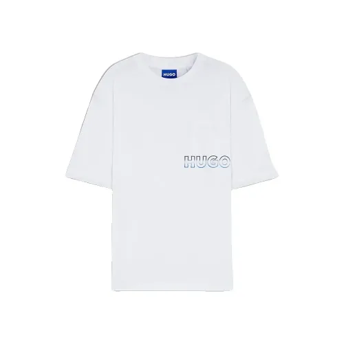 휴고 보스 Nogoste 10272987 BLUE 반팔 티셔츠 142530244