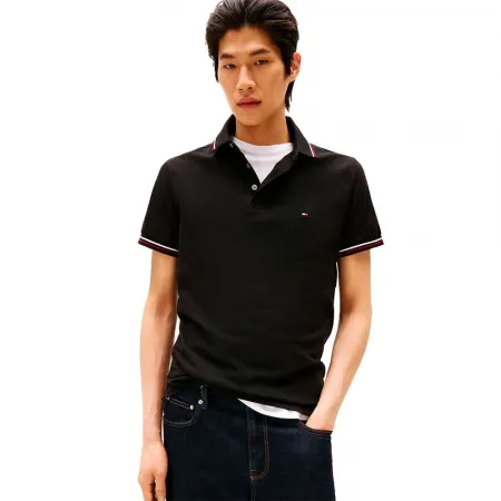 타미힐피거 Tipped Slim Fit 반팔 폴로 셔츠 142548702