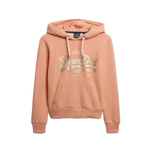 슈퍼드라이 빈티지 Logo Metallic 후드티 142576443