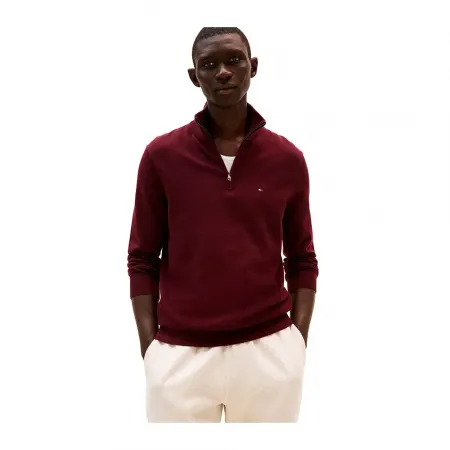 타미힐피거 MW0MW37331 하프 지퍼 스웨터 142635870