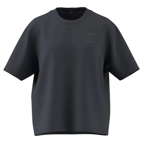 아디다스 3 Stripes Studio Boyfriend 반팔 티셔츠 142665877