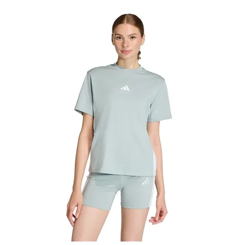 아디다스 에센셜 3 Stripes Cotton 반팔 티셔츠 142666394