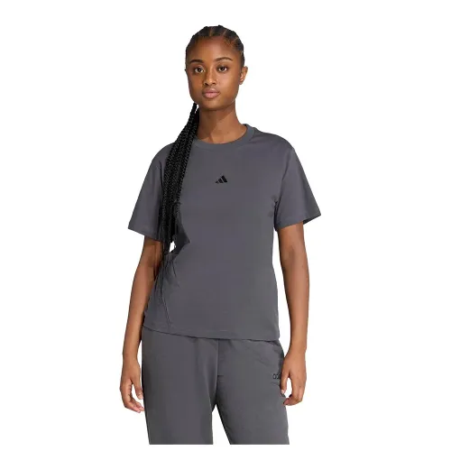 아디다스 에센셜 Small Logo Cotton 반팔 티셔츠 142666465