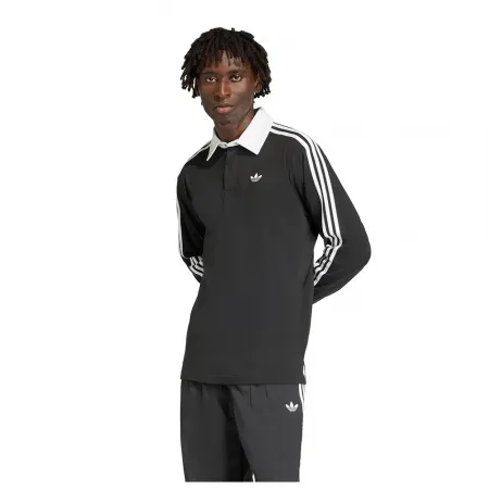 아디다스 3 Stripes Rugby 긴 소매 폴로 142667648