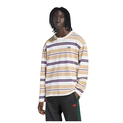 아디다스 90S Alternative Sport Stripe Waffle 긴팔 티셔츠 142667711