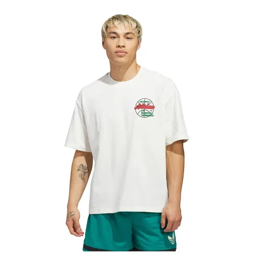 아디다스 Originals Basketball Tournament 그래픽 반팔 티셔츠 142667982
