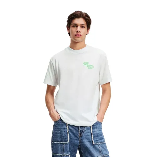 KARL LAGERFELD JEANS A2M17040 Regular Sport Logo 반팔 티셔츠 142685130