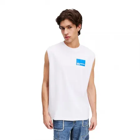 KARL LAGERFELD JEANS A2M17053 Relaxed Box Logo 나시 티셔츠 142685134