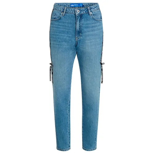 KARL LAGERFELD JEANS A2W10139 Mom Tied 청바지 142685161