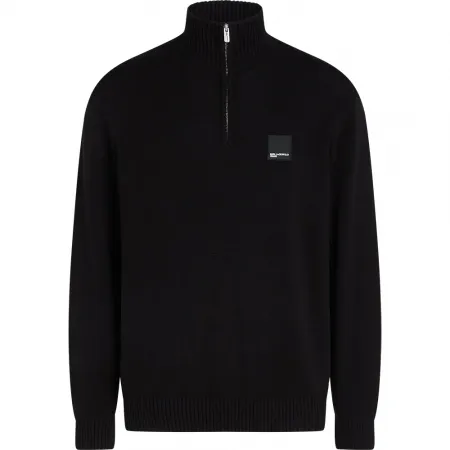 KARL LAGERFELD JEANS A3M18002 Regular 하프 지퍼 스웨터 142685246